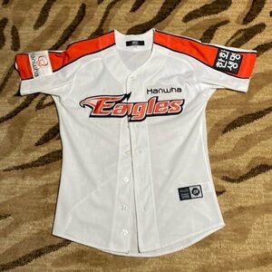 Hanwha Eagles Kim Tae-Kyun #52 South Korean  Uniform  Baseball Jersey Sz 95/US M